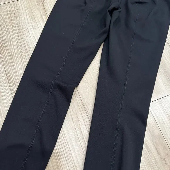 Vince. Black Back Seam Stitch Legging - Picture 10 of 14